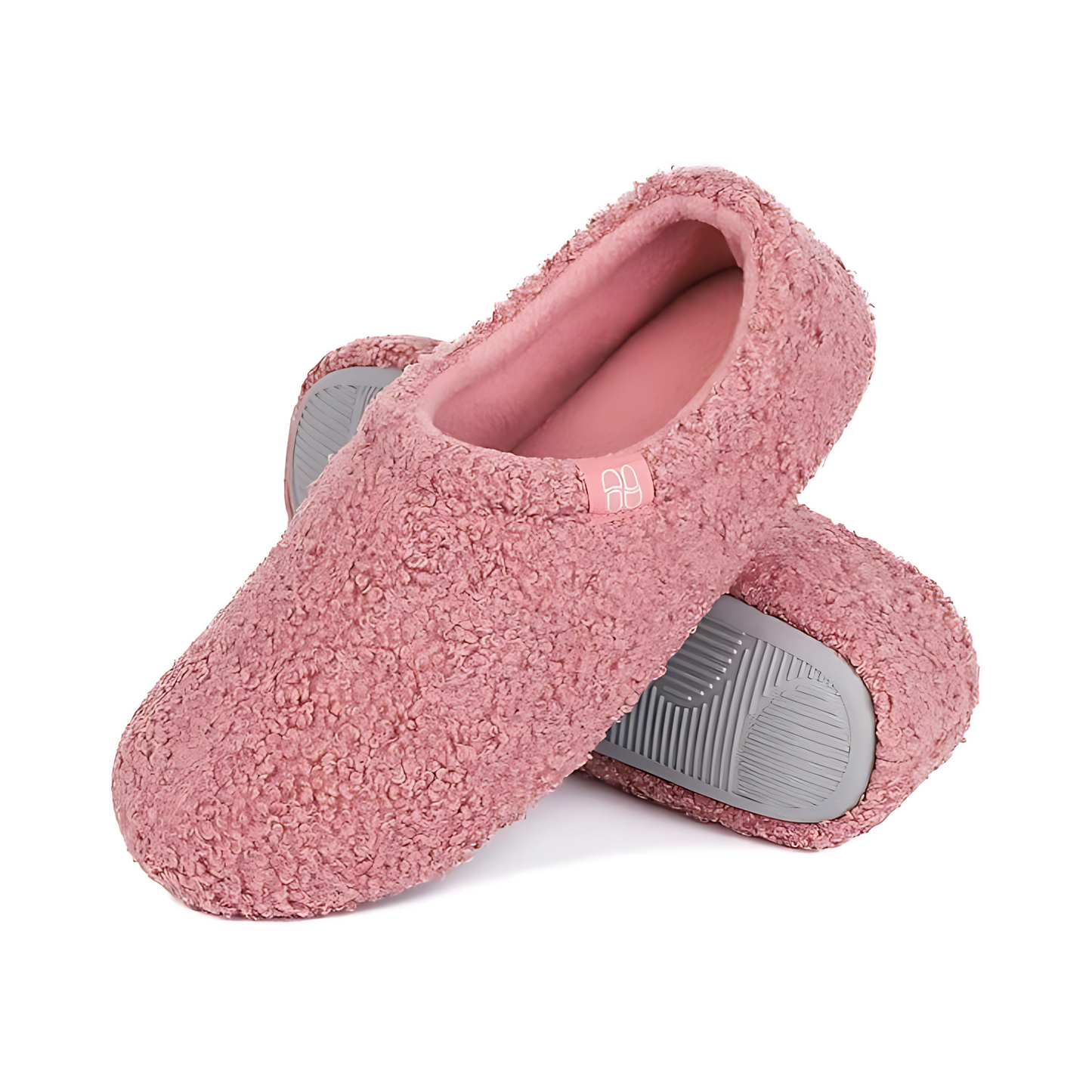 Josslyn Women's Fuzzy Curly Fur Memory Foam Loafer Slippers